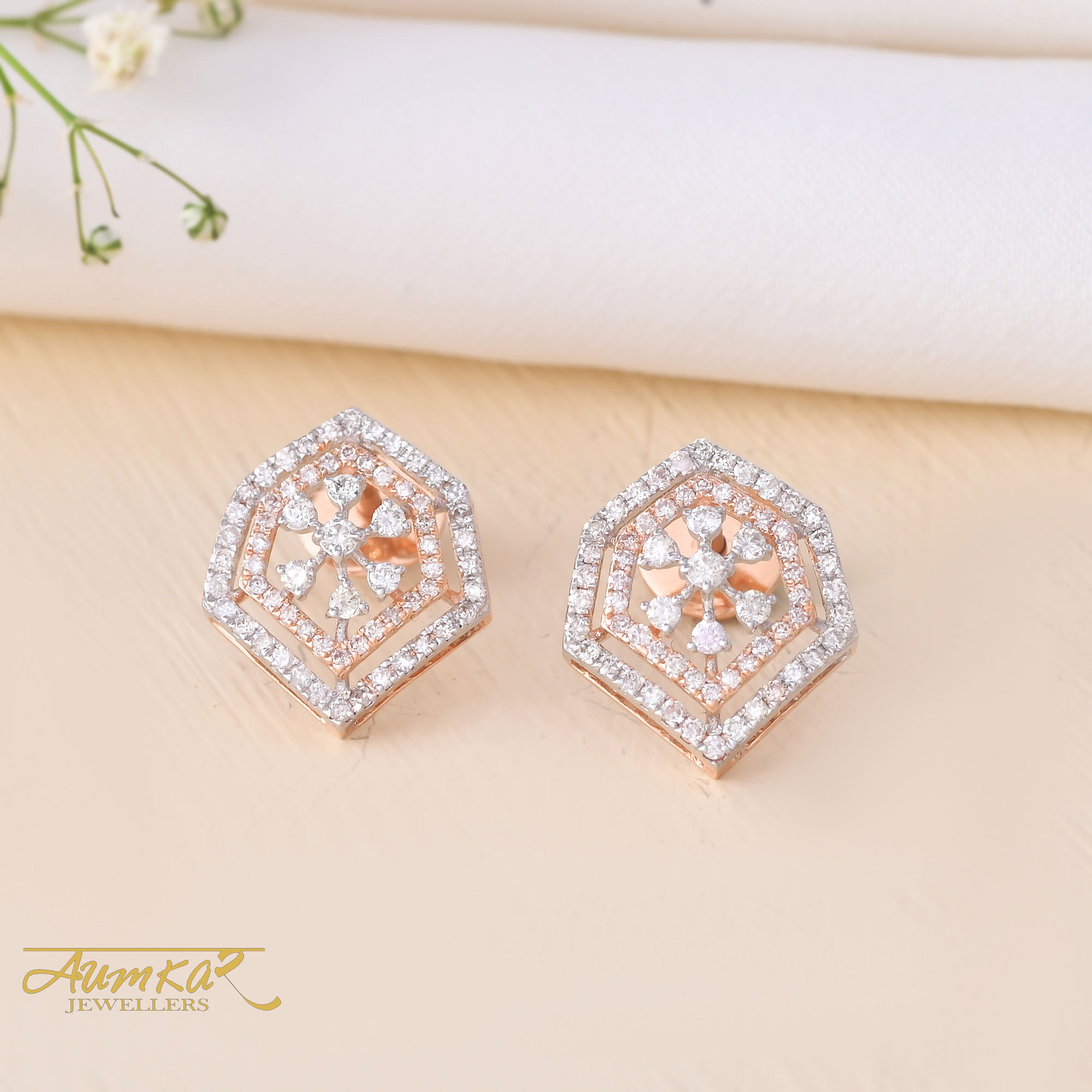 Diamond Ladies Earring