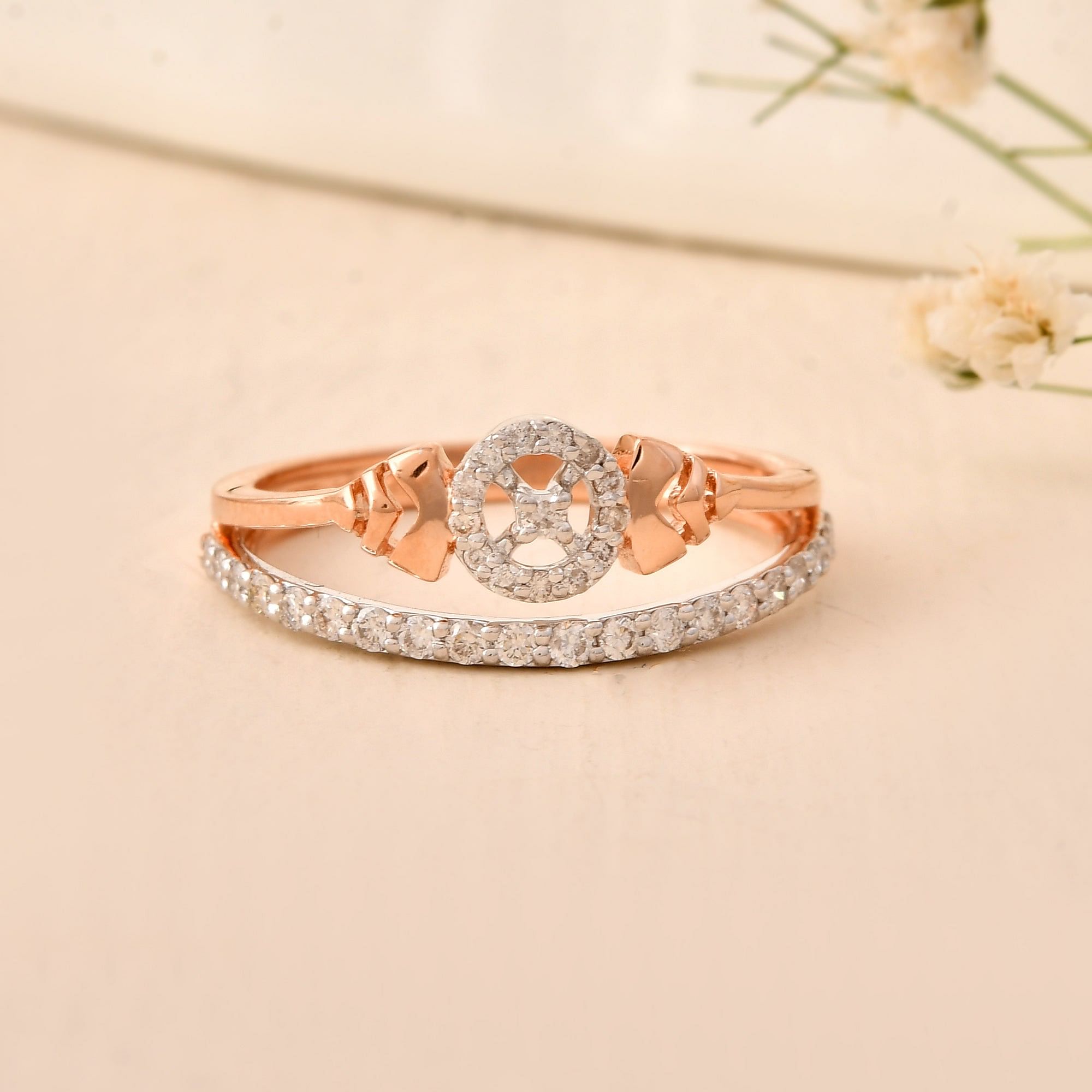 Daily Diamond Dream: Comfort-Fit Ladies Ring With Round-Cut Brilliance