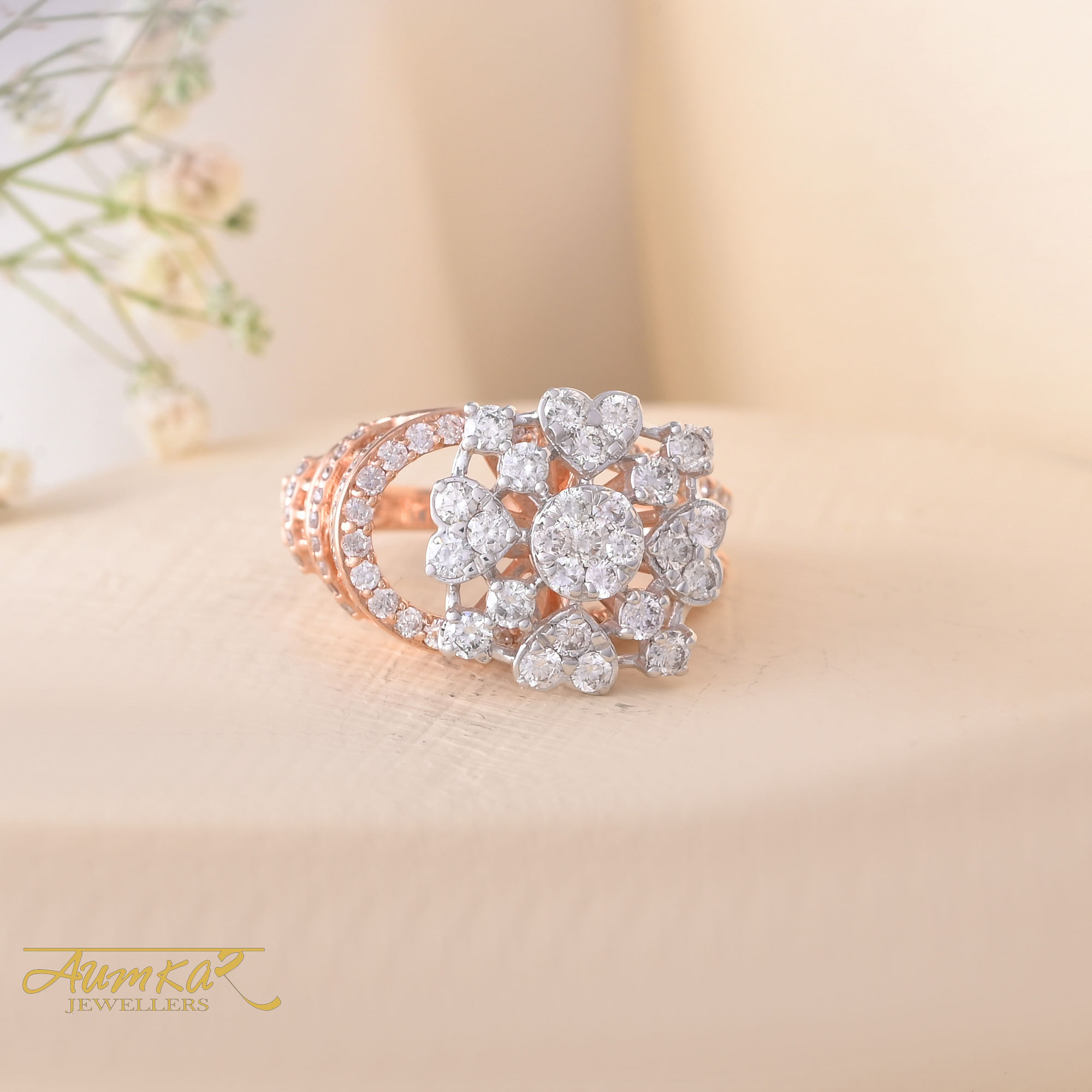 Diamond Ladies Ring