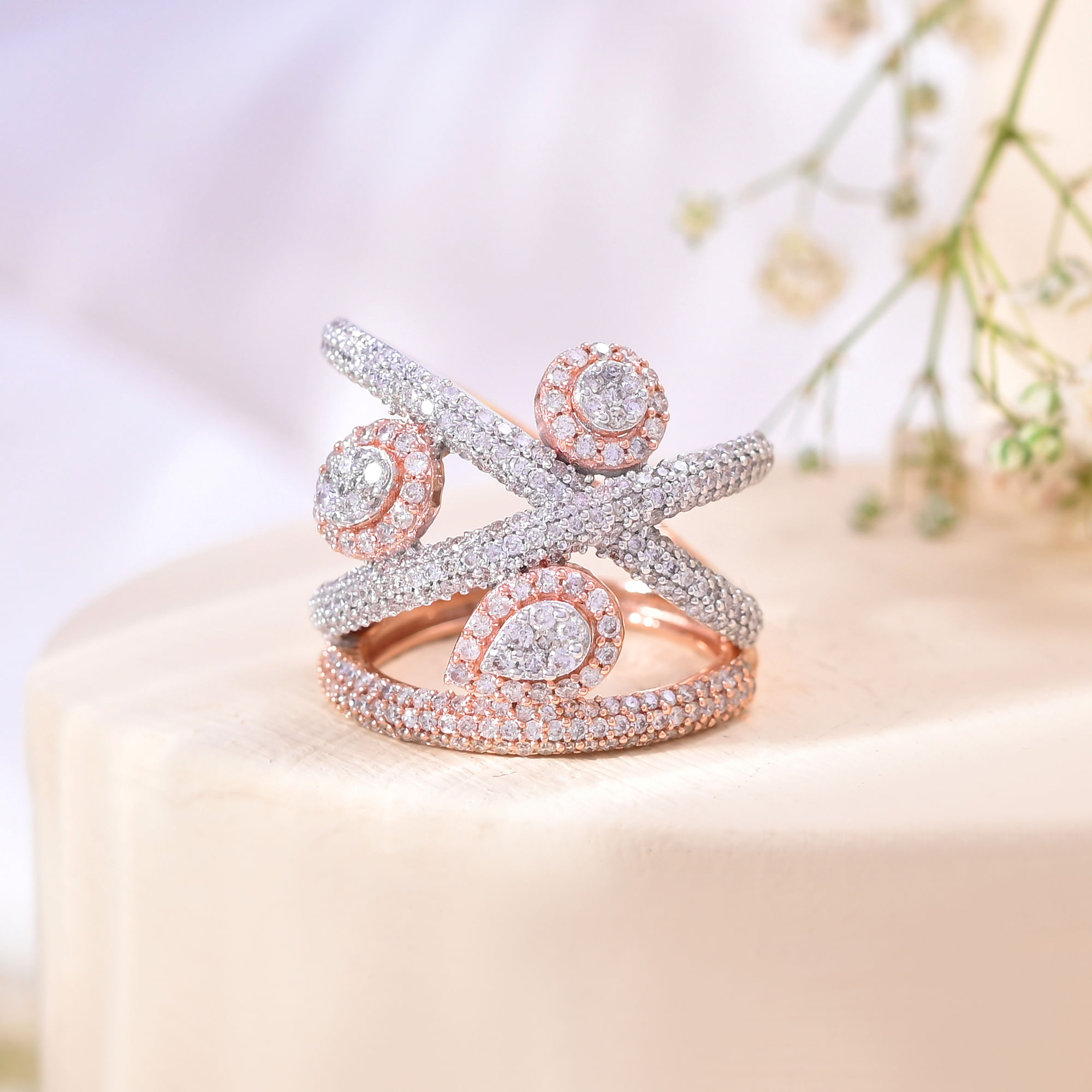 Diamond Ladies Ring