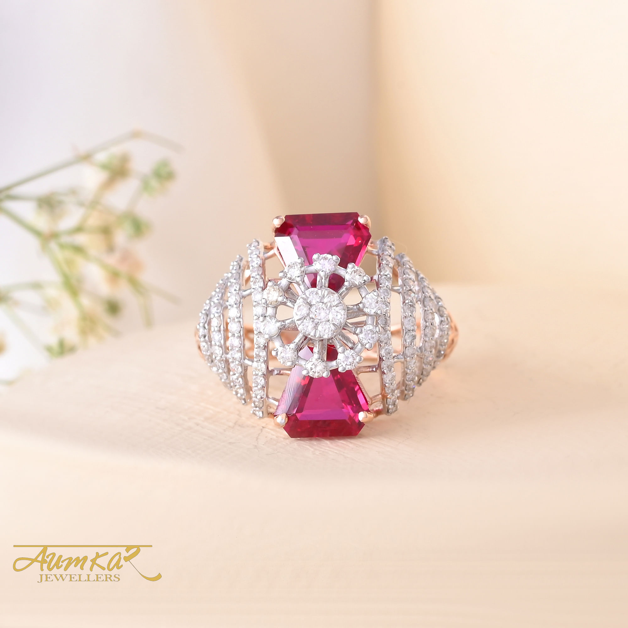 Diamond Ladies Ring