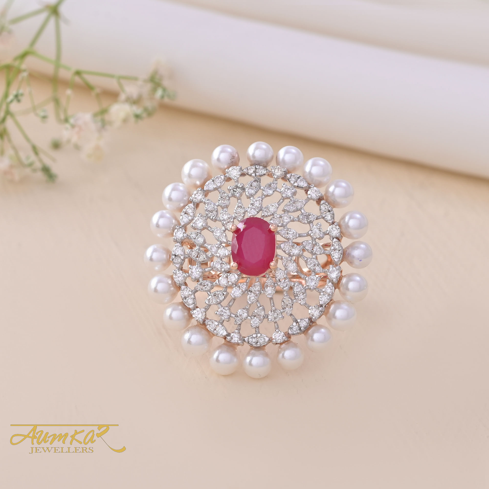 Diamond Ladies Ring